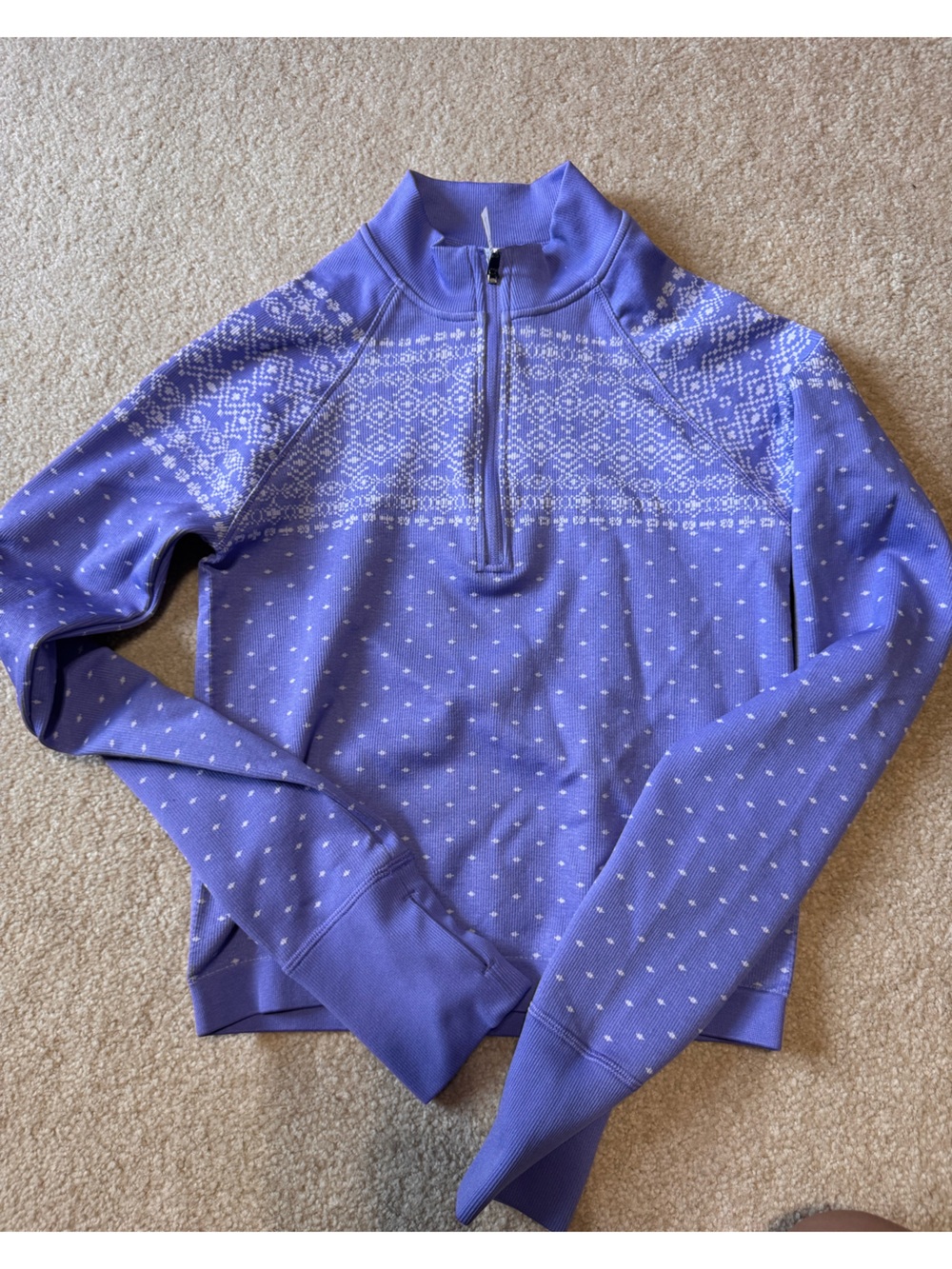 DSG Lavender Seamless 1/4 zip
